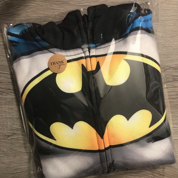 🎉EUC🎉 Batman Zip-Up Hoodie🎉 - Picture 7 of 7